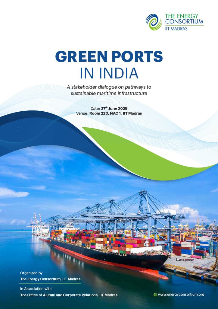 Green Ports in India: A stakeholder dialogue on pathways to sustainable maritime infrastructure